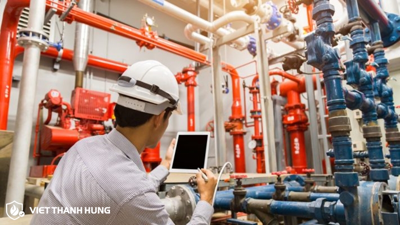 Bảo trì van khóa PCCC