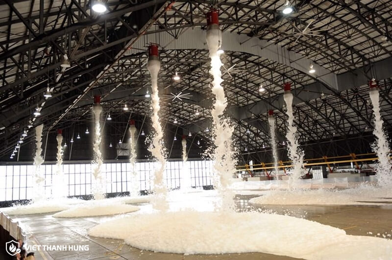 Các bước thi công hệ thống chữa cháy bọt Foam