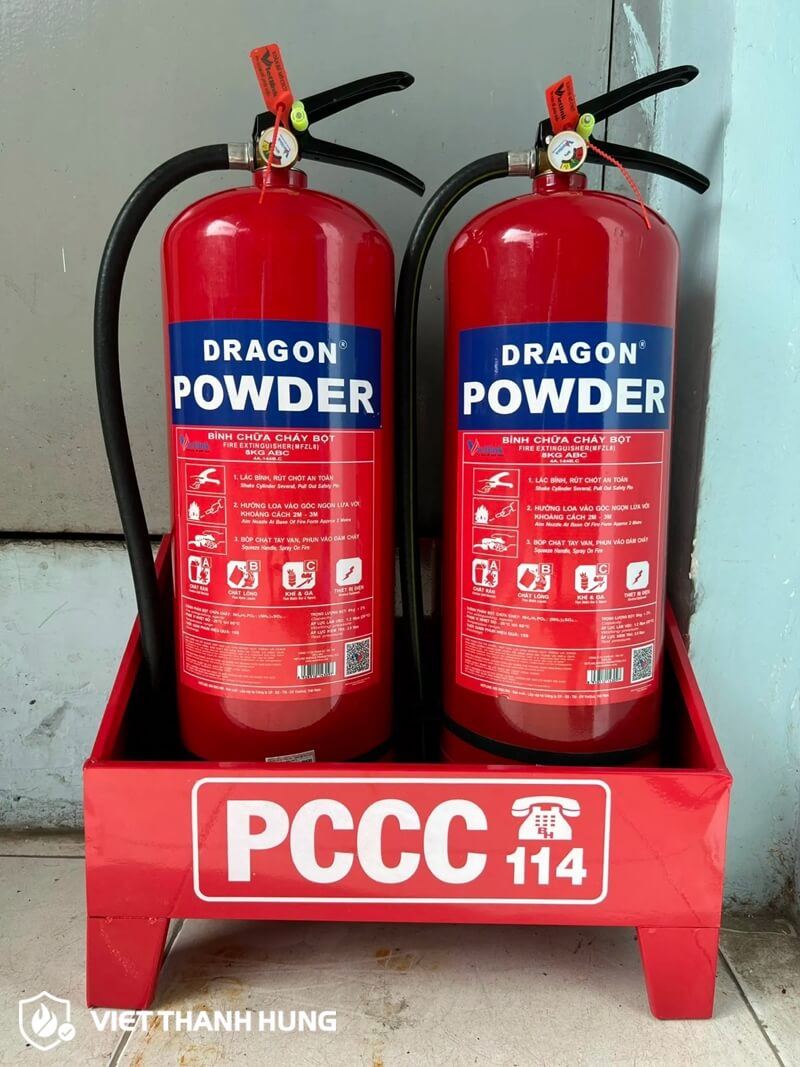 Các loại bình cứu hỏa bột phổ biến hiện nay