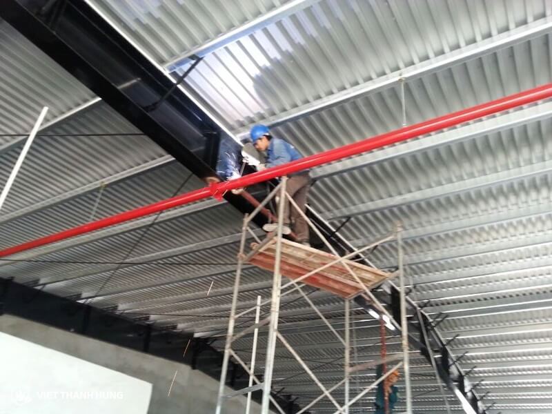 Quy trình lắp đặt hệ thống PCCC nhà xưởng
