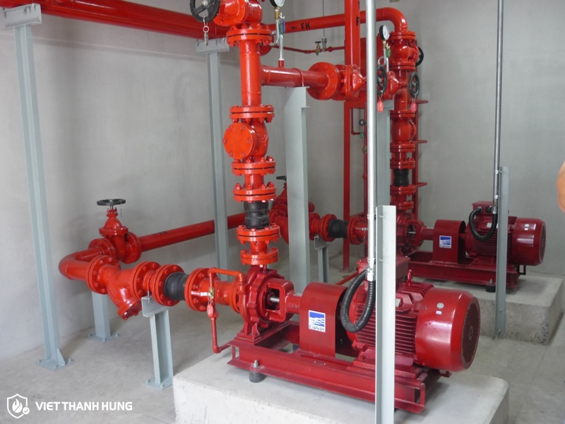 Thi công hệ thống chữa cháy tự động