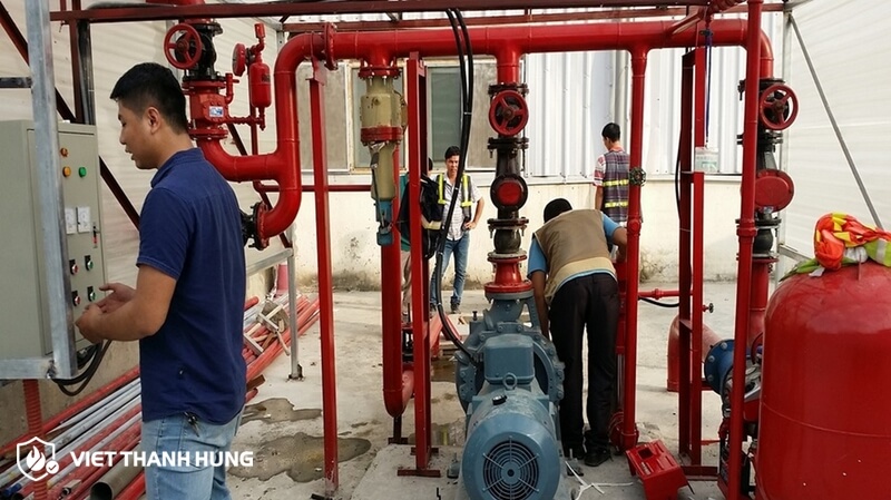 Bảo trì hệ thống PCCC tại Việt Thành Hưng