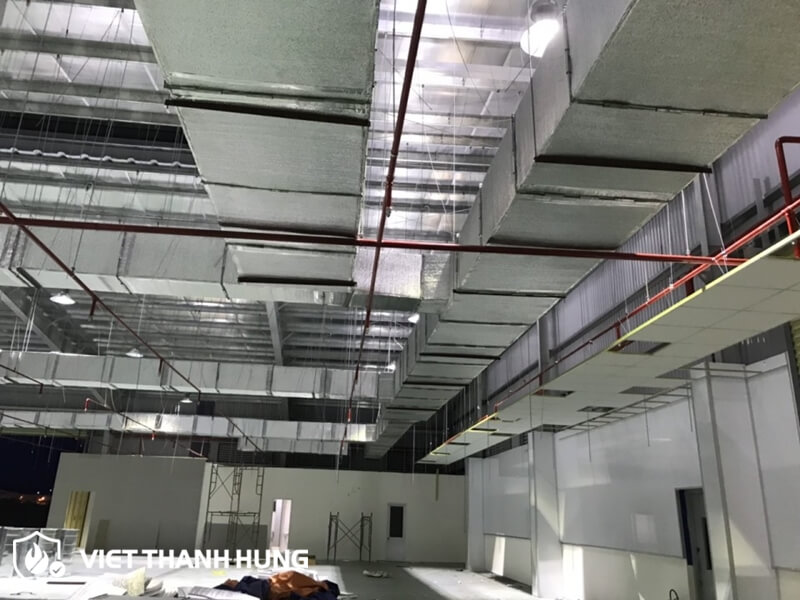 Cấu tạo của hệ thống thông gió, hút khói & tạo áp