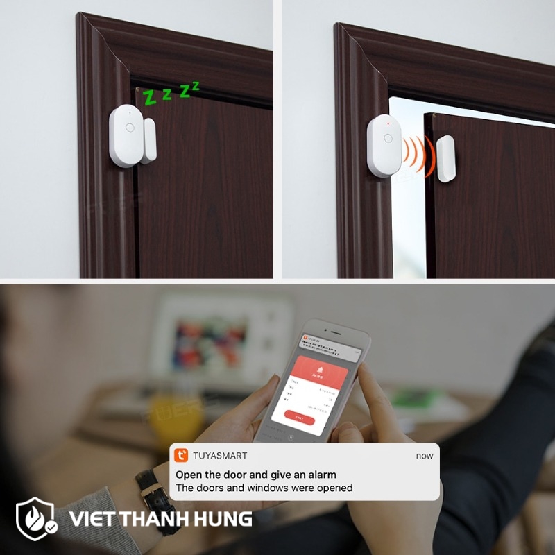 Hệ thống chống trộm cảm biến cửa từ