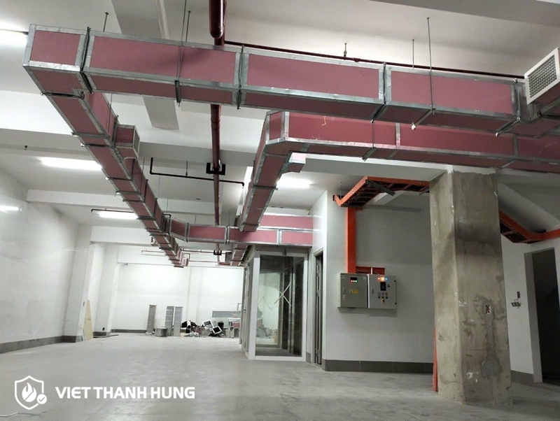 Hệ thống tăng áp hút khói cho nhà hàng, khách sạn