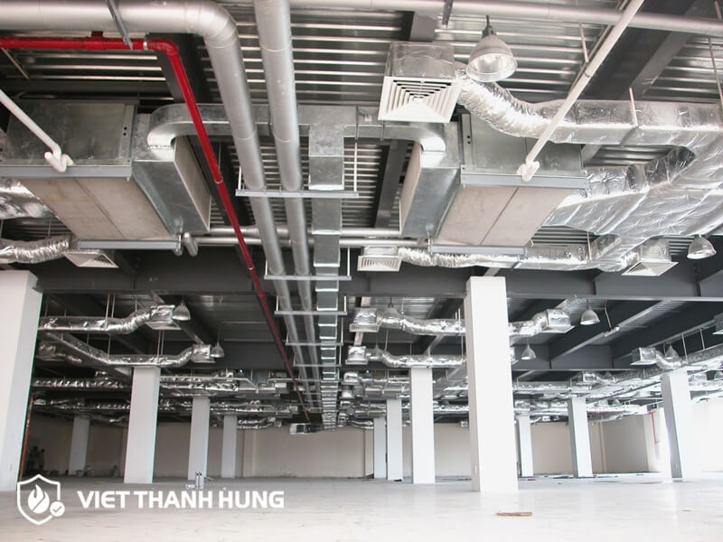 Hệ thống tăng áp hút khói cho tầng hầm