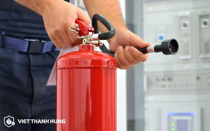 Lưu ý khi sử dụng bình chữa cháy