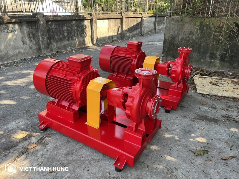 Máy bơm chữa cháy sử dụng động cơ diesel