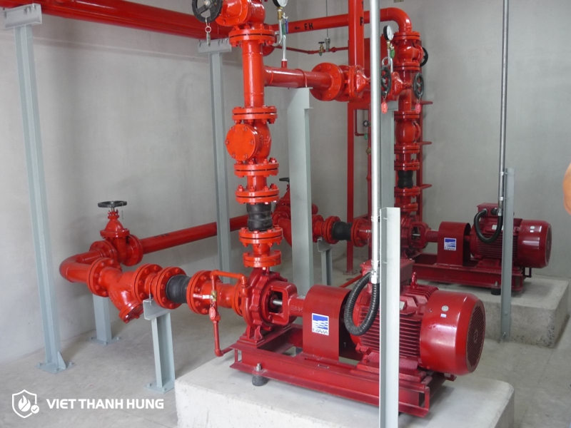Nguyên lý hoạt động của máy bơm PCCC